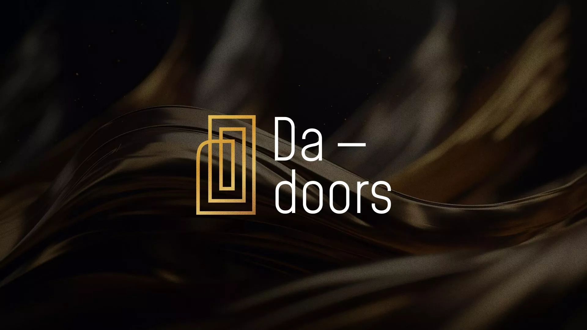 Разработка логотипа для компании «DA-DOORS» в Верее